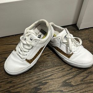 fendi vans sneakers, size 5.5, lightly worn,